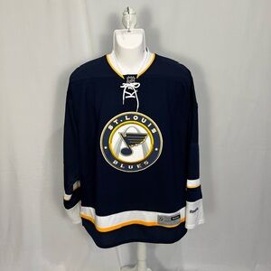 Reebok St. Louis Blues NHL Lace-Up Hockey Jersey